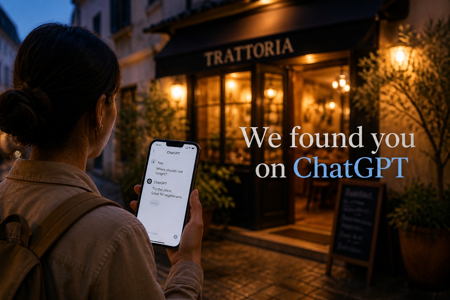 The First Time a Restaurant Hears: ‘We Found You on ChatGPT’